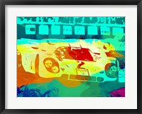 Framed Porsche 917 Watercolor