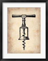 Framed Vintage Wine Opener 2