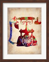 Framed Vintage Phone 4