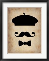 Framed Hat Glasses and Mustache 3