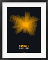 Framed Hanover Radiant Map 1