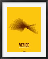 Framed Venice Radiant Map 4