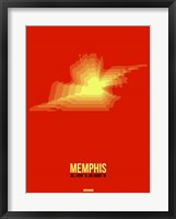 Framed Memphis Radiant Map 4