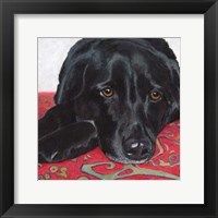 Framed Dlynn's Dogs - Tallulah