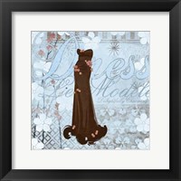 Framed Haute in Blue I