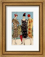 Framed Vintage Couture I