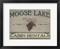 Framed Lodge Sign IV