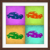 Framed Porsche Pop Art 1