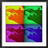 Framed Racing Ferrari Pop Art 1