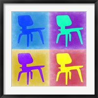 Framed Eames Chair Pop Art 4