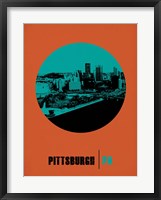 Framed Pittsburgh Circle 1