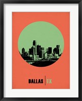 Framed Dallas Circle 2