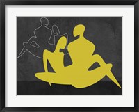 Framed Yellow Couple