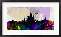 Framed Moscow City Skyline