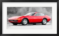 Framed 1968 Ferrari 365 GTB4 Daytona