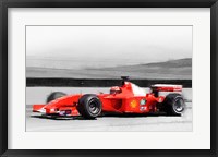 Framed Ferrari F1 Laguna Seca