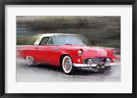 Framed 1955 Ford Thunderbird