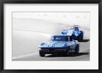 Framed Corvette and AC Cobra Shelby