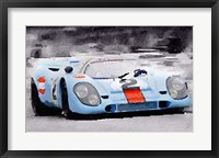 Framed Porsche 917 Gulf