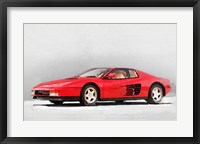 Framed 1983 Ferrari 512 Testarossa