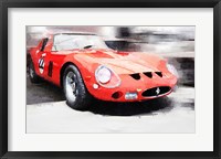 Framed 1962 Ferrari 250 GTO