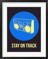 Framed Stay On Track BoomBox 2