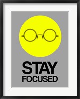 Framed Stay Focused Circle 2