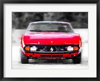 Framed Ferrari 365 GTC4 Front