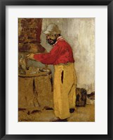 Framed Henri de Toulouse-Lautrec at Villeneuve Sur Yonne, 1898