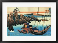 Framed Chinese Fishermen in their Boats