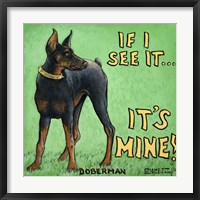 It's Mine Framed Print