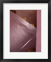 Framed Pink Painted Stairway near Ouarzazate, Morocco