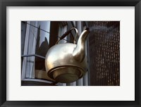 Framed Scollay Square Tea Kettle, Government Center, Boston