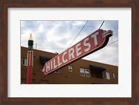 Framed Sign in Hillcrest, San Diego, California