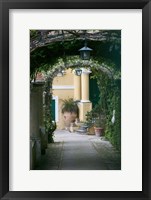 Framed Lanterns in a Garden, Capri, Naples, Italy