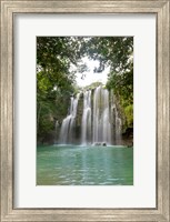 Framed Llanos De Cortez Waterfall, Costa Rica