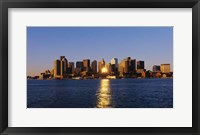 Framed Inner Harbor, Boston, MA