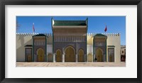 Framed Dar-el-Makhzen, Fes, Morocco