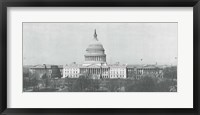 Framed US Capitol, Washington DC, 1916