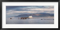 Framed Chapel in the Sea, Georgioupoli, Crete, Greece