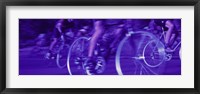 Framed Bicycle Race