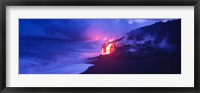 Framed Kilauea Volcano, Hawaii