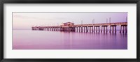 Framed Gulf State Park Pier, Gulf Shores, Baldwin County, Alabama