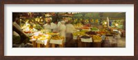 Framed Fruits And Vegetables Market Stall, Santiago, Chile