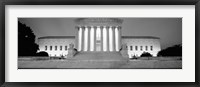 Framed Supreme Court Building, Washington DC