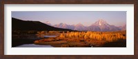 Framed Oxbow Bend Grand Teton National Park, WY