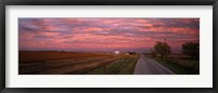 Framed Road in Illinois