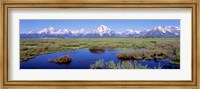 Framed Grand Teton Park, Wyoming (color)