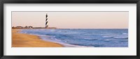 Framed Cape Hatteras Lighthouse, Hatteras Island, North Carolina