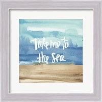 Framed Coastal Breeze Quotes II